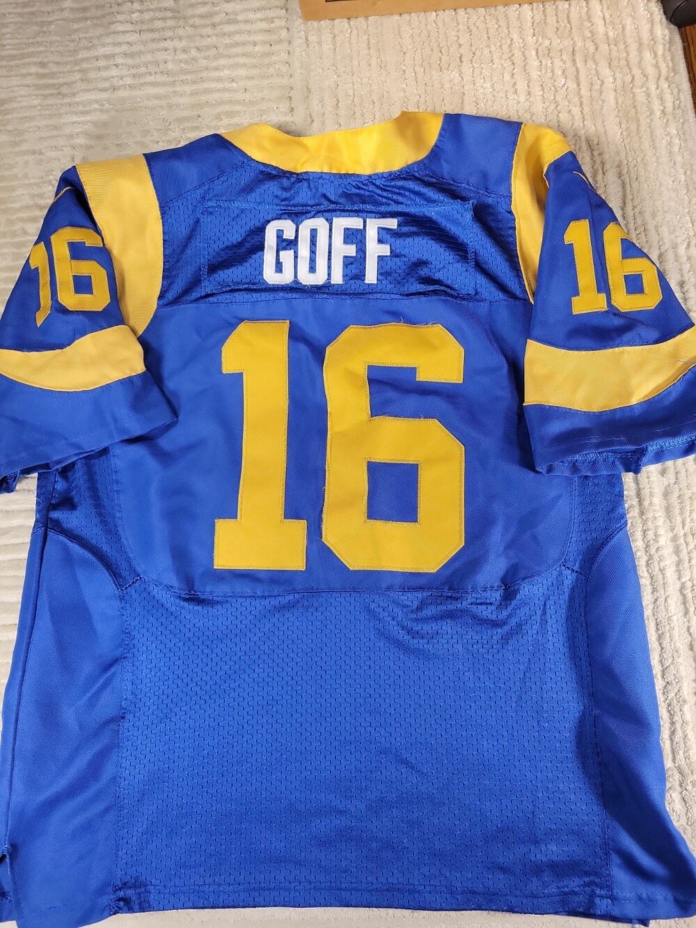 Nike Jared Goff Los Angeles Rams Jersey Mens Size Large 44 Football Adult